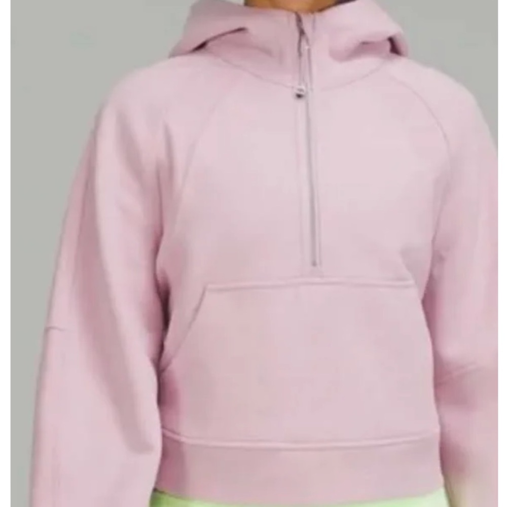 lululemon scuba half zip hoodie